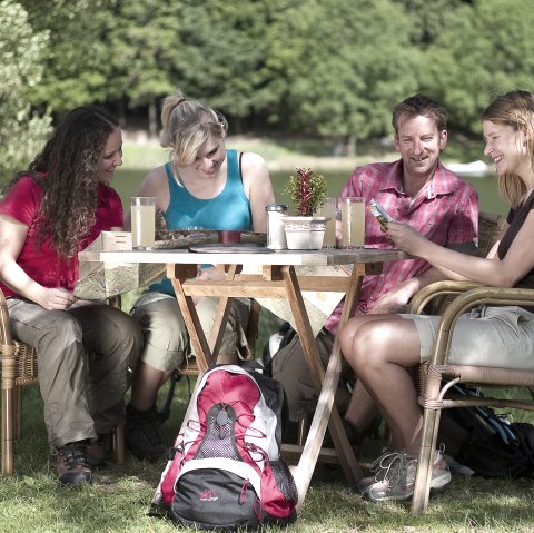 Gastronomie am Waldseepfad Rieden, © Kappest/Remet