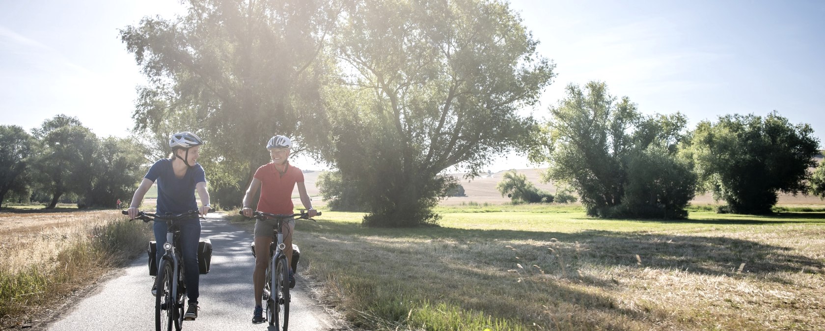 Mit dem E-Bike unterwegs, © Kappest/Vulkanregion Laacher See