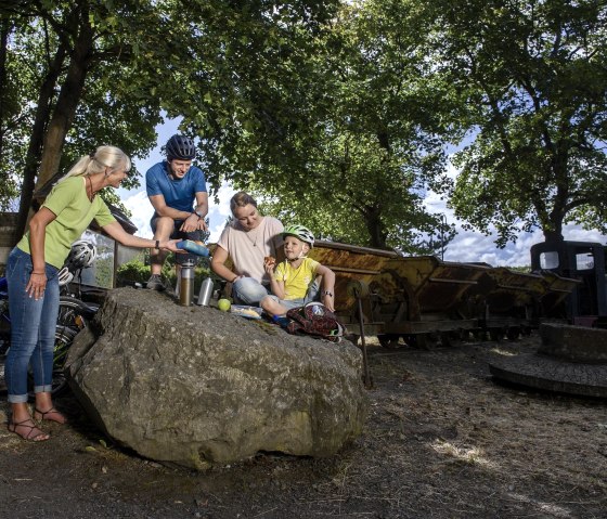 Rast auf der Museumslay, © Kappest/Vulkanregion Laacher See