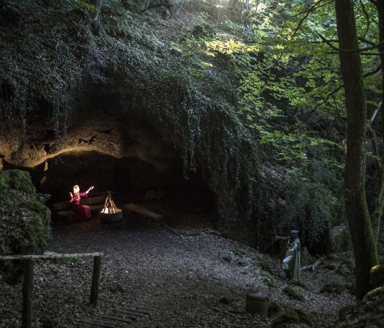 9. Station - Genovevahöhle, © Kappest/Vulkanregion Laacher See