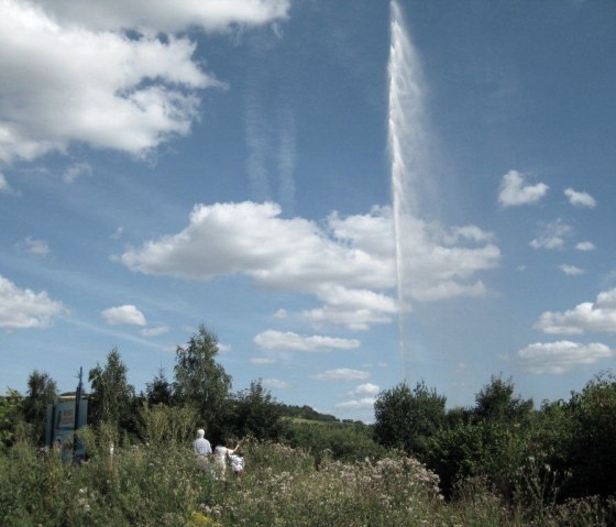 Geysir in Wehr, © C. Hicking