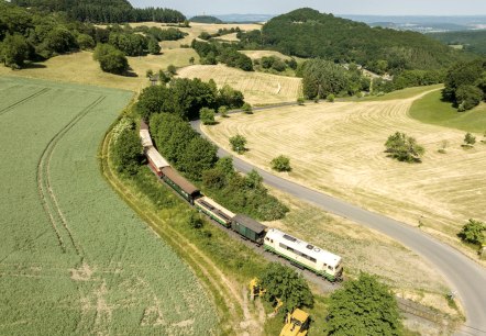 Vulkan-Express unterwegs, © Eifel Tourismus GmbH/Dominik Ketz