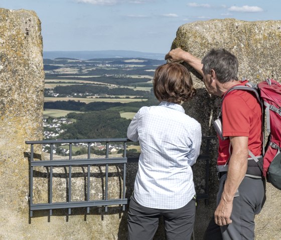 Blick vom Bergfried, © Kappest