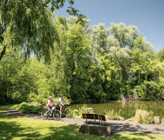 Teich im Nettepark, © Eifel Tourismus GmbH/Dominik Ketz