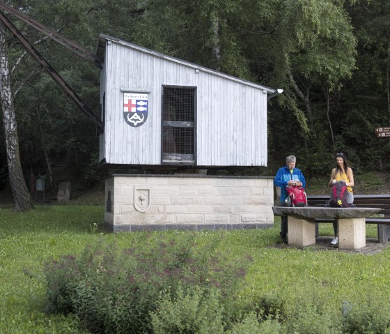 7. Station - Krahn am Tuffsteinzentrum, © Kappest/Vulkanregion Laacher See