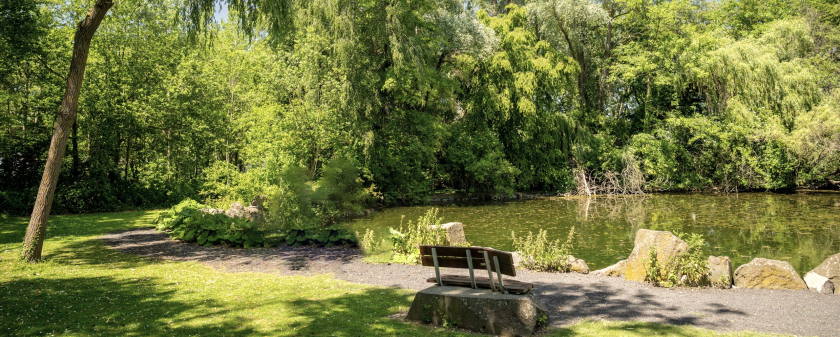 Entenweiher im Nettepark, © Eifel Tourismus GmbH, Dominik Ketz