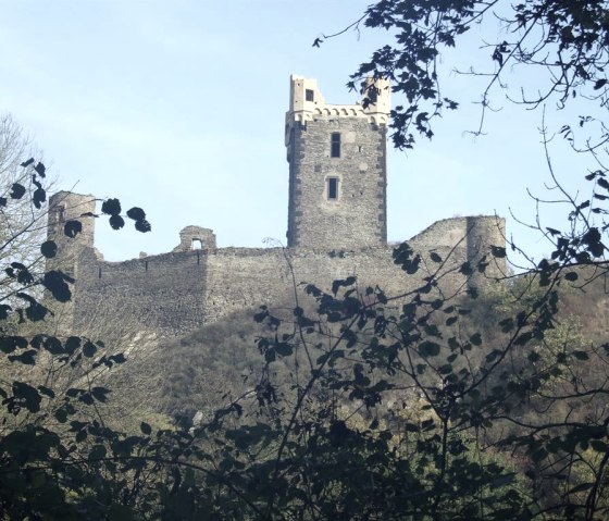 Gesamtansicht der Burgruine Wernerseck, © VG Pellenz/Manea