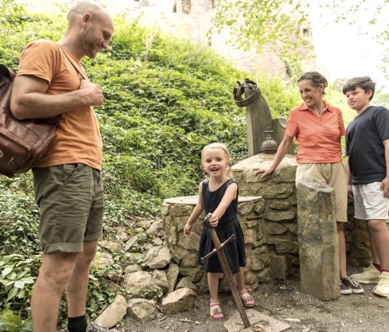 Kinder können sich wie Ritter fühlen, © Rheinland-Pfalz Tourismus GmbH, D. Ketz