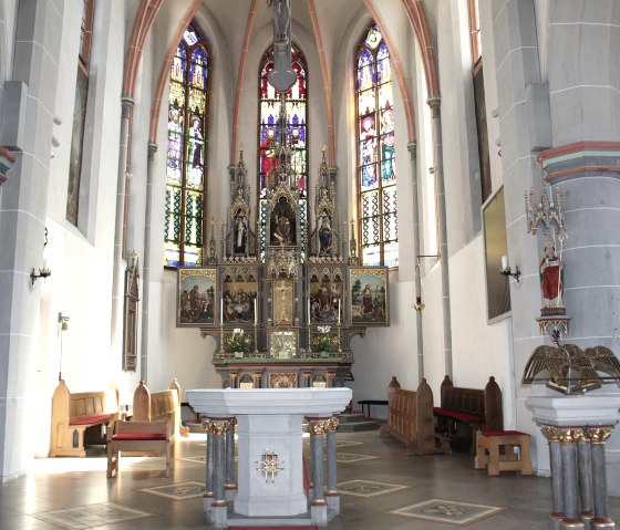 St. Willibrord Innenansicht, © VG Pellenz/Manea