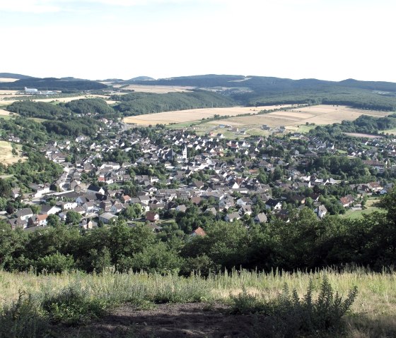 Vue aérienne de Niederzissen, © Walter Müller