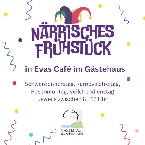 Frühstück Evas, © Gaestehaus Saffig