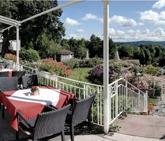 Terrasse, © Seehotel Maria Laach