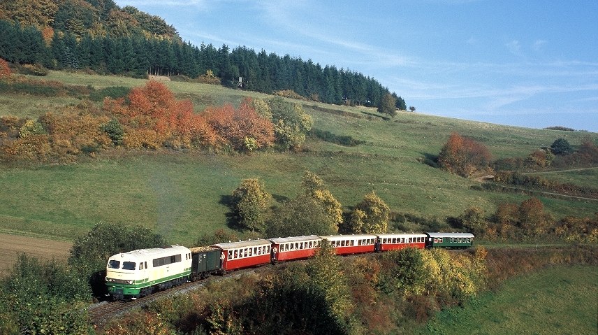 Am 18. September Abendfahrt mit dem &quot;Vulkan-Expreß&quot;, © Herbert Rubarth