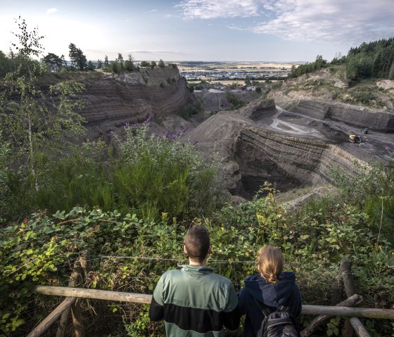 Ein Blick in einen Vulkan - Eppelsberg., © VG Pellenz/Klaus Peter Kappest