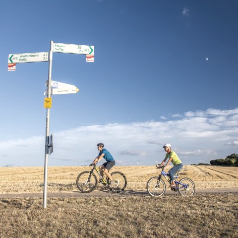 Nette-Obst-Radrunde - Weg zwischen Saffig und Ketting, © Kappest/Vulkanregion Laacher See