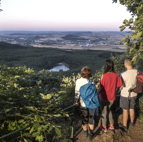 Krufter Waldsee von oben, © Kappest/Vulkanregion Laacher See