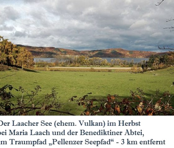 Umgebung - Laacher See im Herbst, © A. Rüber