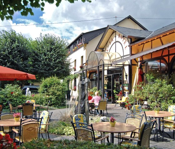 Jardin d'été/terrasse de l'hôtel HANSA Mendig, © Rüber/HotelHANSAMendig