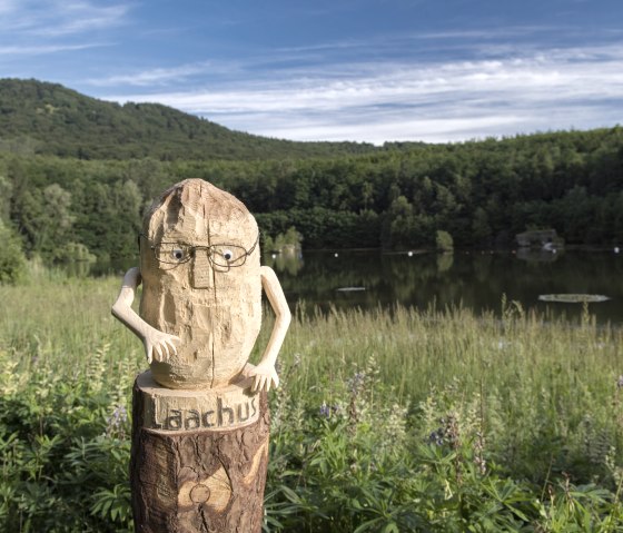 1. Station - Laachus am Waldsee, © Kappest/Vulkanregion Laacher See