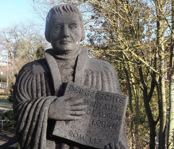 Église évangélique de Mendig, statue, © VG Mendig