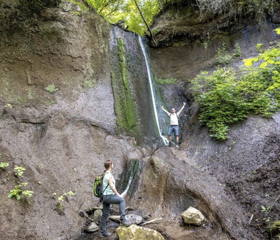 Wasserfall in der Wolfsschlucht, Traumpfad Höhlen- und Schluchtensteig, © Eifel Tourismus GmbH, Dominik Ketz