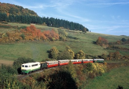 Am 18. September Abendfahrt mit dem &quot;Vulkan-Expreß&quot;, © Herbert Rubarth