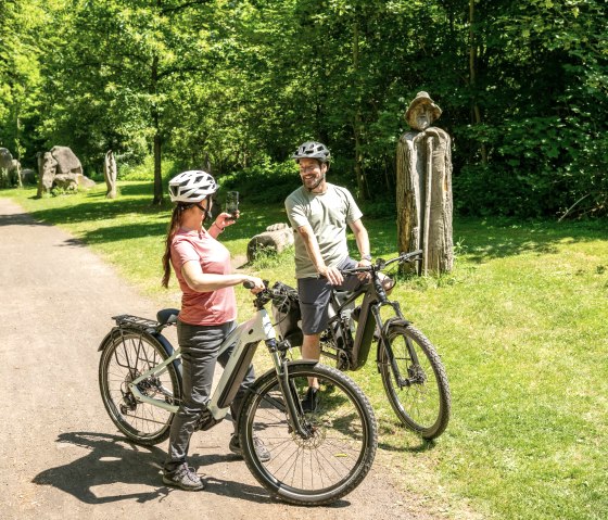 Radeln durch den Nettepark, © Eifel Tourismus GmbH/Dominik Ketz