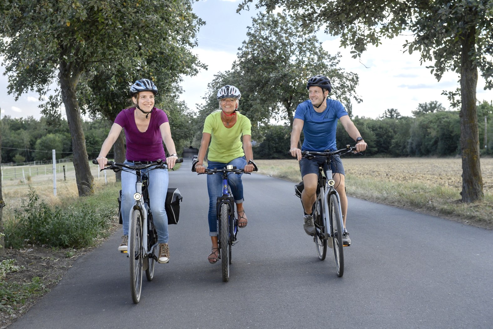 Radtour mit Freunden, © Kappest/Vulkanregion Laacher See