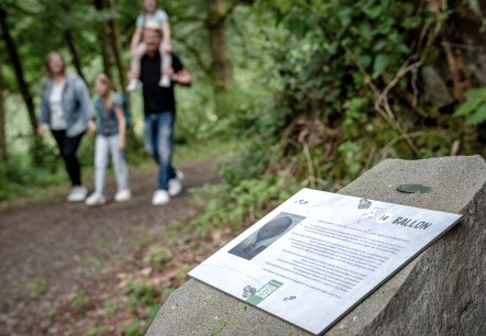 Wanderer auf dem Zeckelsweg, © Bernhard Risse