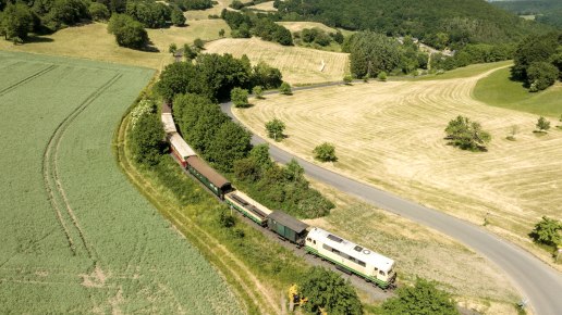 Vulkan-Express unterwegs, © Eifel Tourismus GmbH/Dominik Ketz